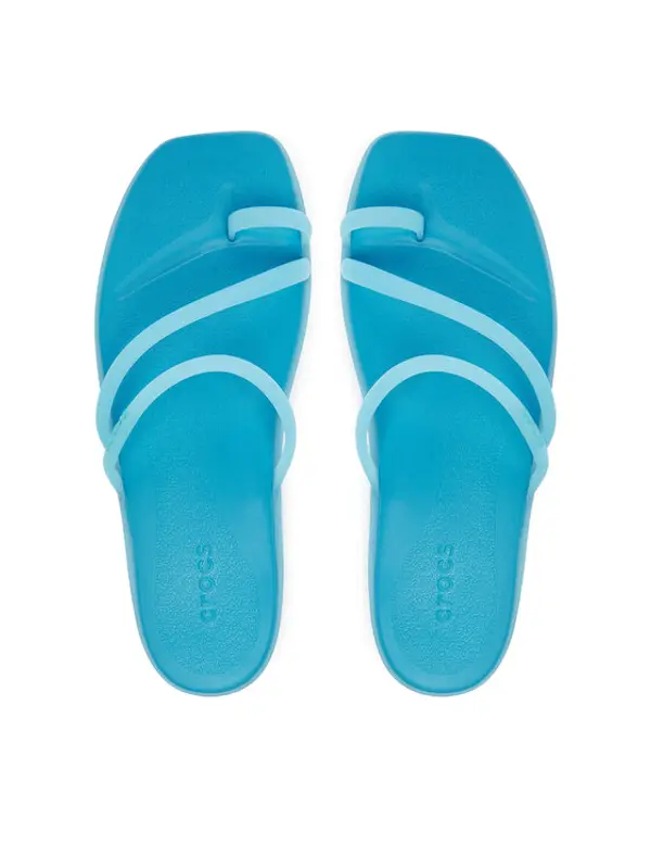Crocs Crocs Japanke Miami Frosted Toe Loop 211253 Plava