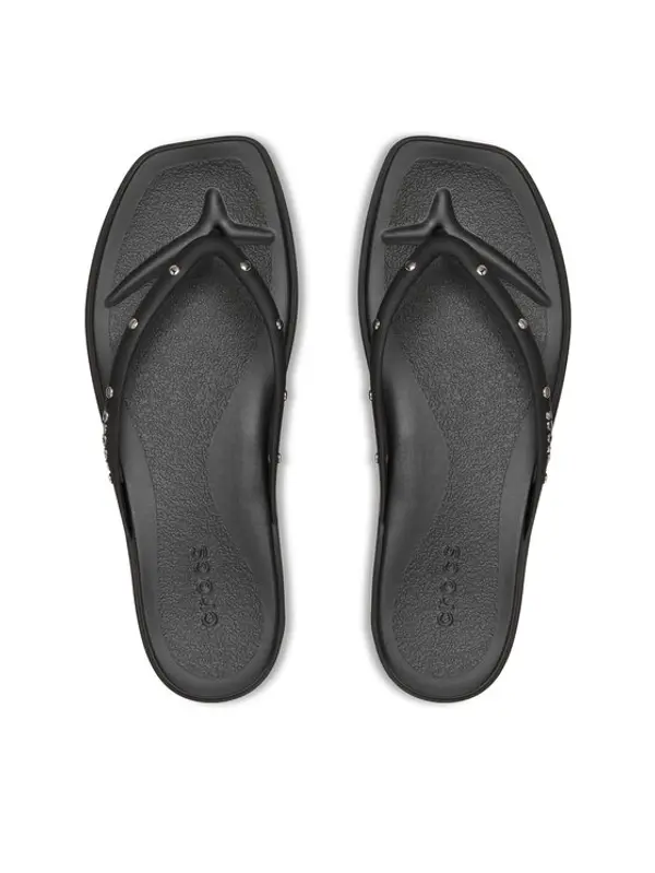 Crocs Crocs Japanke Miami Studded Flip 211471 Crna