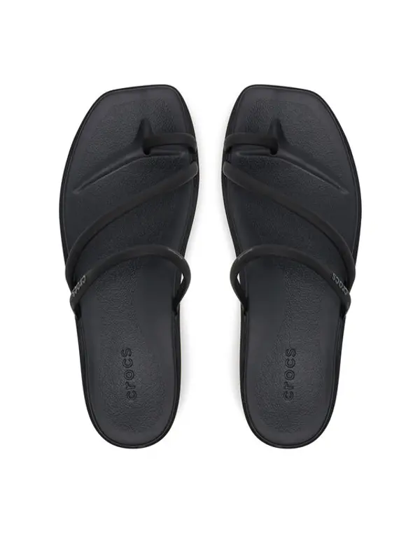 Crocs Crocs Japanke Miami Toe Loop Sandal 209862 Crna