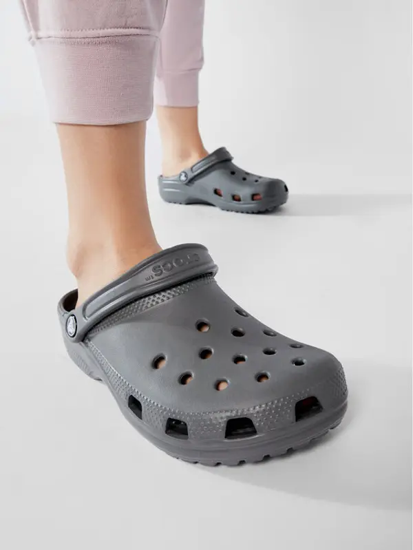 Crocs Crocs Natikače Classic 10001 Siva