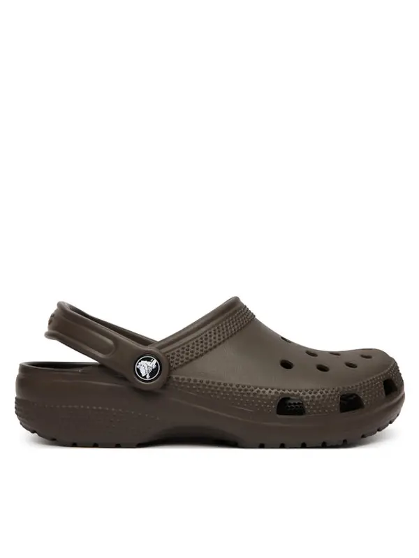 Crocs Crocs Natikače Classic 10001 Tamno smeđa