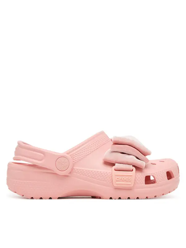 Crocs Crocs Natikače Classic Bow Clog 211886 Ružičasta