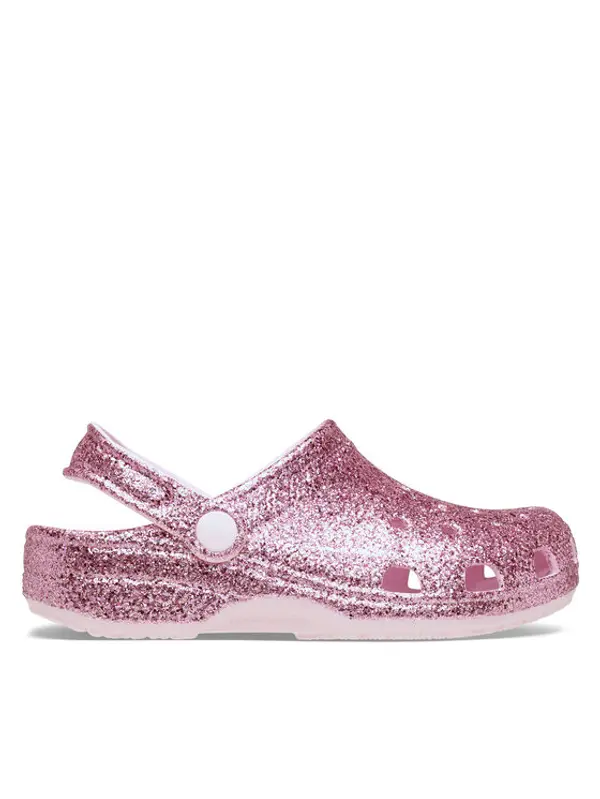 Crocs Crocs Natikače Classic Chunky Glitter Clog K 211939 Ružičasta