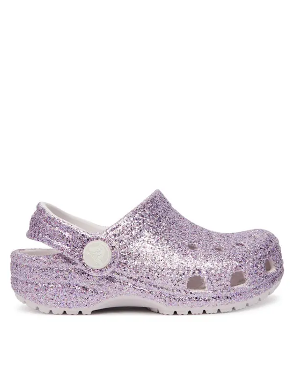 Crocs Crocs Natikače Classic Chunky Glitter Clog T 211940 Ljubičasta