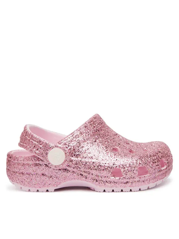 Crocs Crocs Natikače Classic Chunky Glitter Clog T 211940 Ružičasta