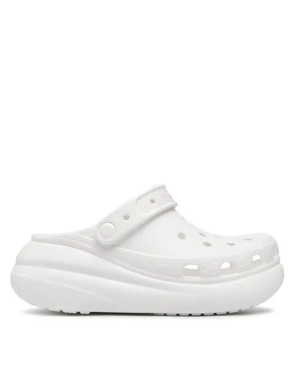 Crocs Crocs Natikače Classic Crush Clog 207521 Bijela