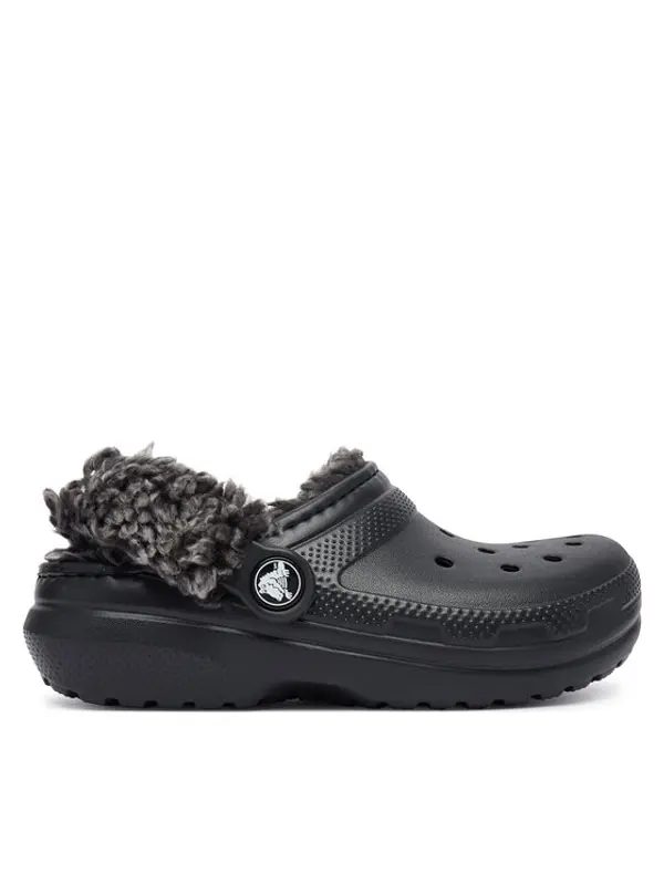 Crocs Crocs Natikače Classic Fleece Lined Clog K 212856 Crna
