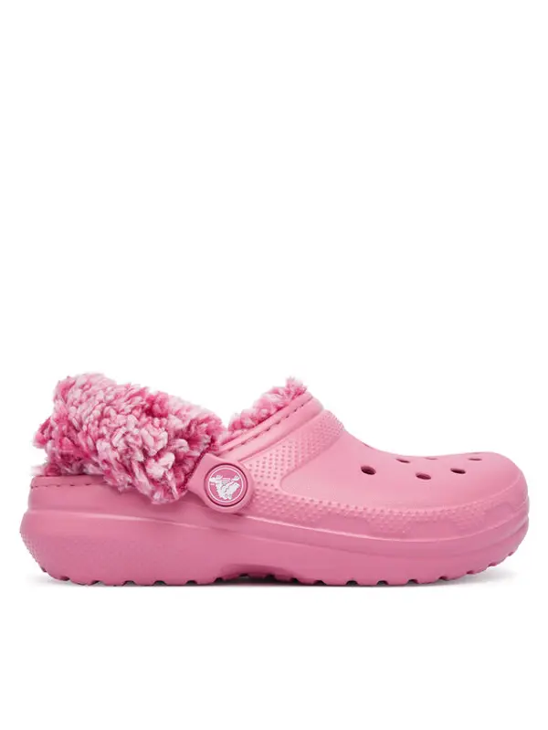 Crocs Crocs Natikače Classic Fleece Lined Clog K 212856 Ružičasta