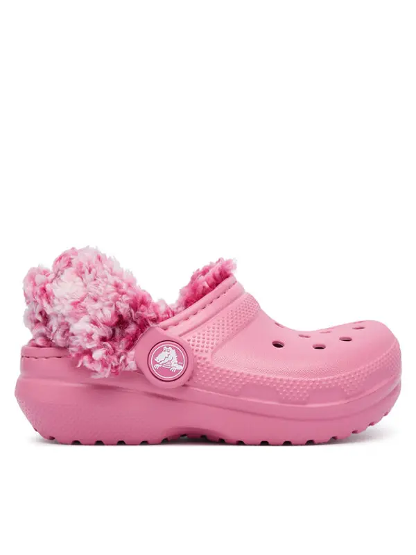 Crocs Crocs Natikače Classic Fleece Lined Clog T 212857 Ružičasta