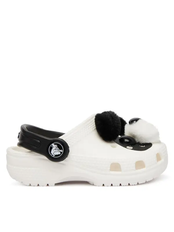 Crocs Crocs Natikače Classic IAM Panda Clog T 213838 Bijela