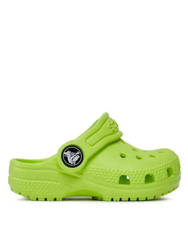 Crocs Crocs Natikače Classic Kids Clog T Limeade 206990 Zelena