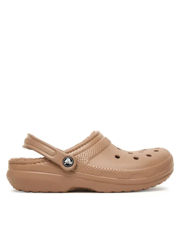 Crocs Crocs Natikače Classic Lined Clog 203591 Smeđa