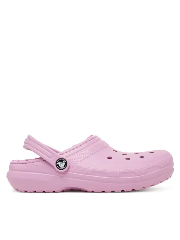 Crocs Crocs Natikače Classic Lined Clog 207010 Ružičasta