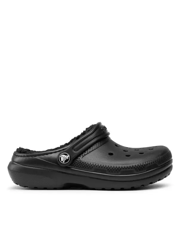 Crocs Crocs Natikače Classic Lined Clog K 207010 Crna