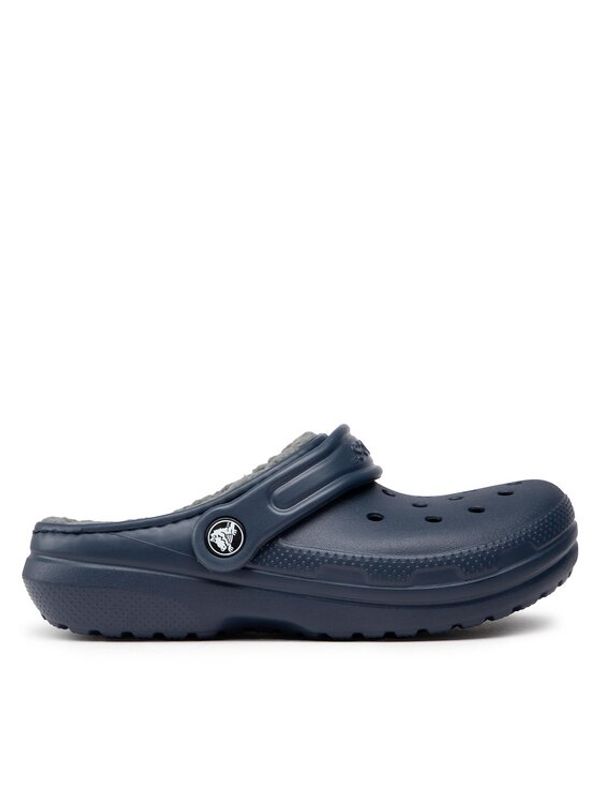 Crocs Crocs Natikače Classic Lined Clog K 207010 Tamnoplava