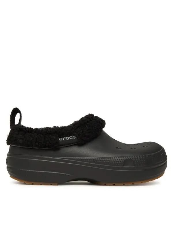 Crocs Crocs Natikače Classic Lined Shorty 211380 Crna
