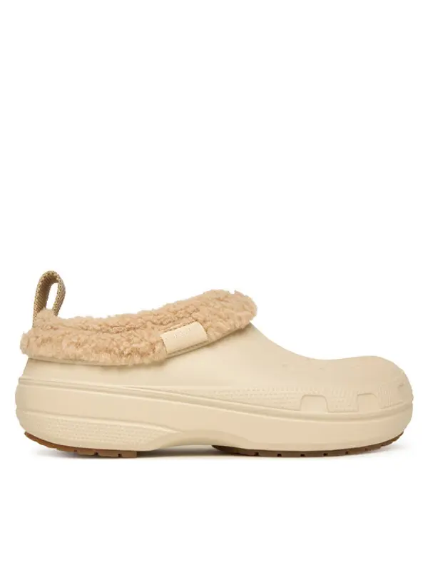 Crocs Crocs Natikače Classic Lined Shorty 211380 Écru