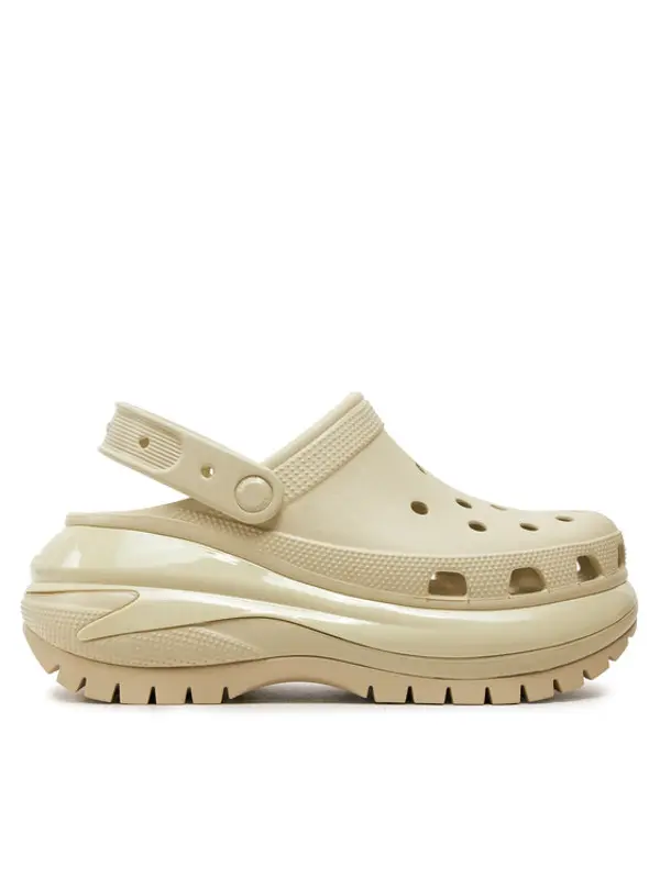 Crocs Crocs Natikače Classic Mega Crush Clog 207988 Bež