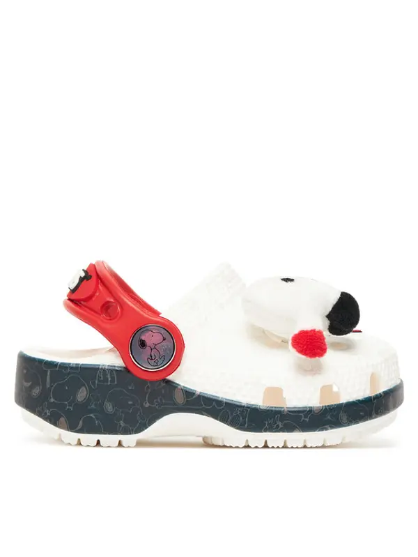 Crocs Crocs Natikače Classic Peanuts 211126 Bijela