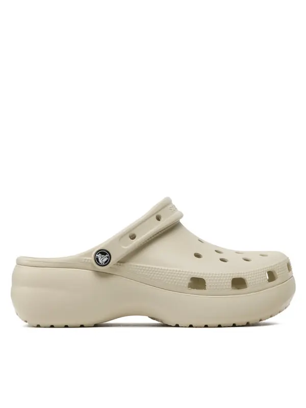 Crocs Crocs Natikače Classic Platform Clog W 206750 Bež