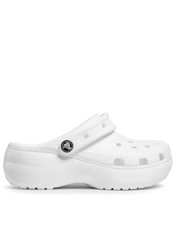 Crocs Crocs Natikače Classic Platform Clog W 206750 Bijela