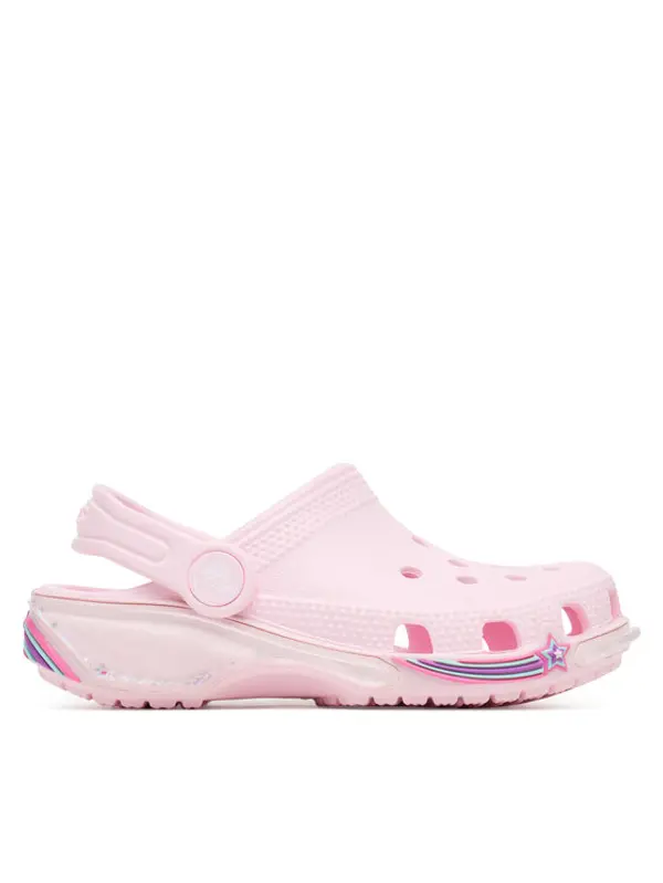Crocs Crocs Natikače Classic Star Sparkle Shaker Clog 211620 Ružičasta