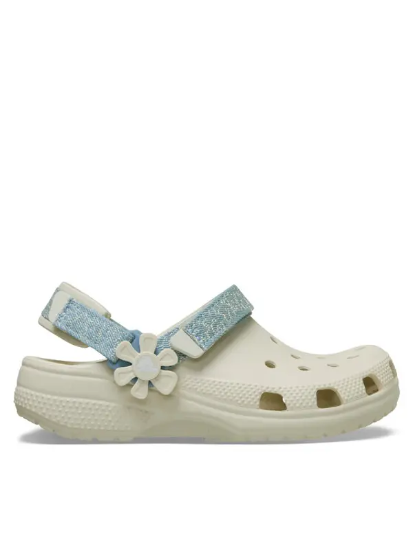 Crocs Crocs Natikače Clsc Dnm Flwr Adj BackstrapCgK 212511 Siva