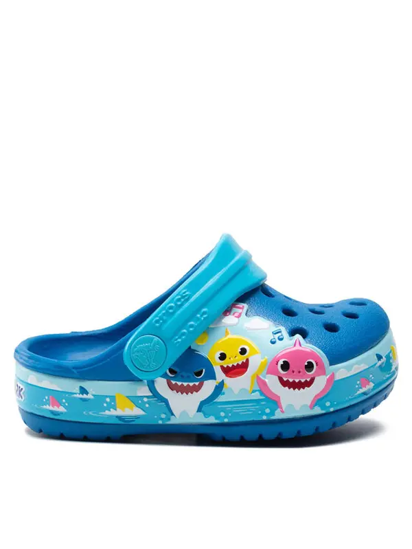 Crocs Crocs Natikače Crocsflbaby Shark Band Clog T 207066 Plava