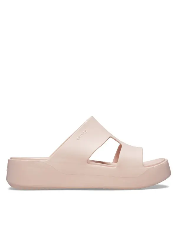 Crocs Crocs Natikače Getaway Platform H-Strap 209409 Écru