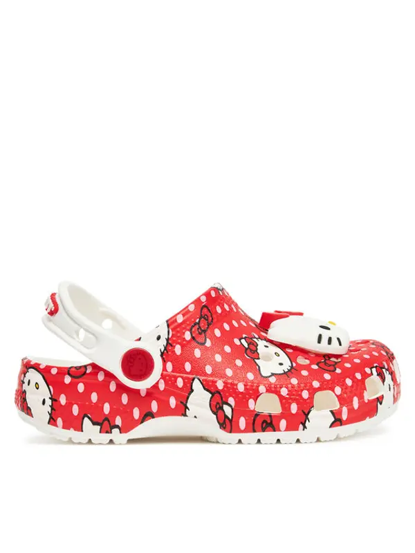 Crocs Crocs Natikače Hello Kitty Red Classic Clog K 210576 Šarena