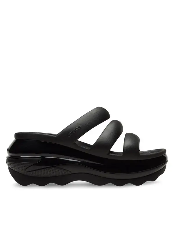 Crocs Crocs Natikače Mega Crush Triple Strap 209842 Crna