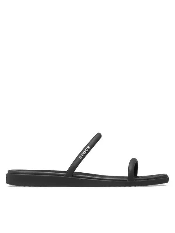 Crocs Crocs Natikače Miami Two Strap Sandal 209795 Crna