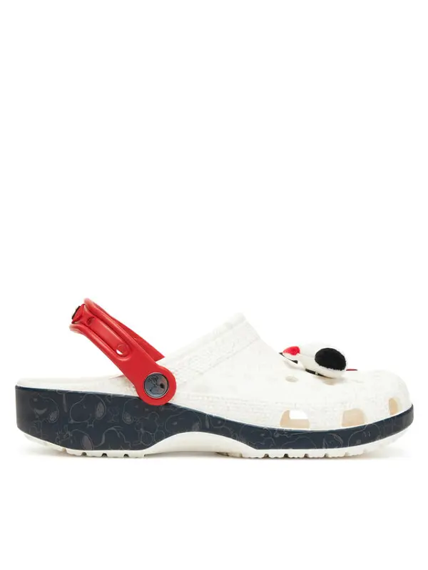 Crocs Crocs Natikače Peanuts Classic Clog 211124 Bijela
