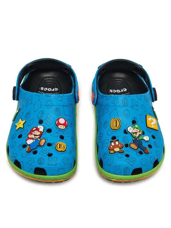 Crocs Crocs Natikače Super Mario Core Classic Clog 212139 Šarena
