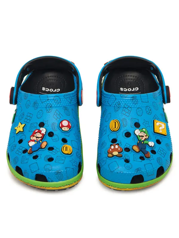 Crocs Crocs Natikače Super Mario Core Classic Clog Kids 212140 Šarena