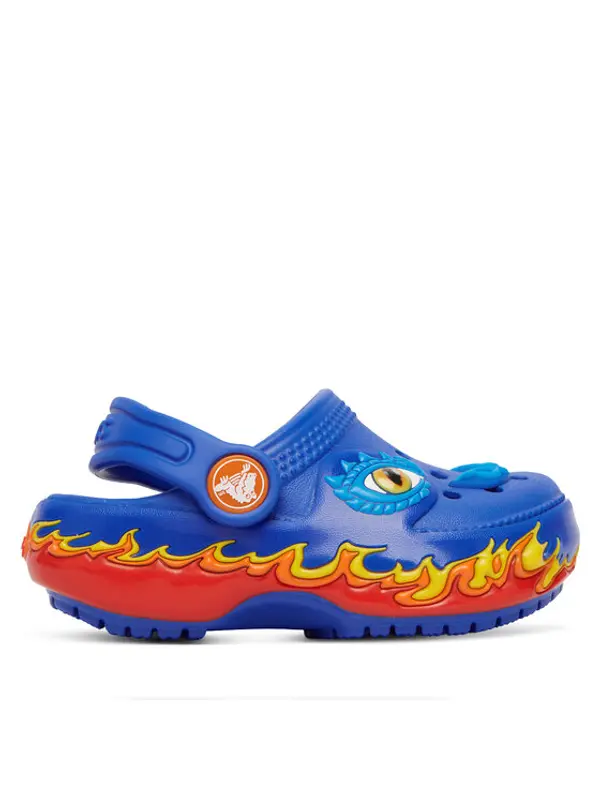 Crocs Crocs Natikače Toddler Classic IAM Dragon Lights Clog 212510 Plava
