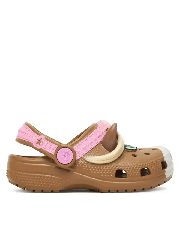 Crocs Crocs Natikače Toddler Classic IAM Horse Clog 211371 Smeđa