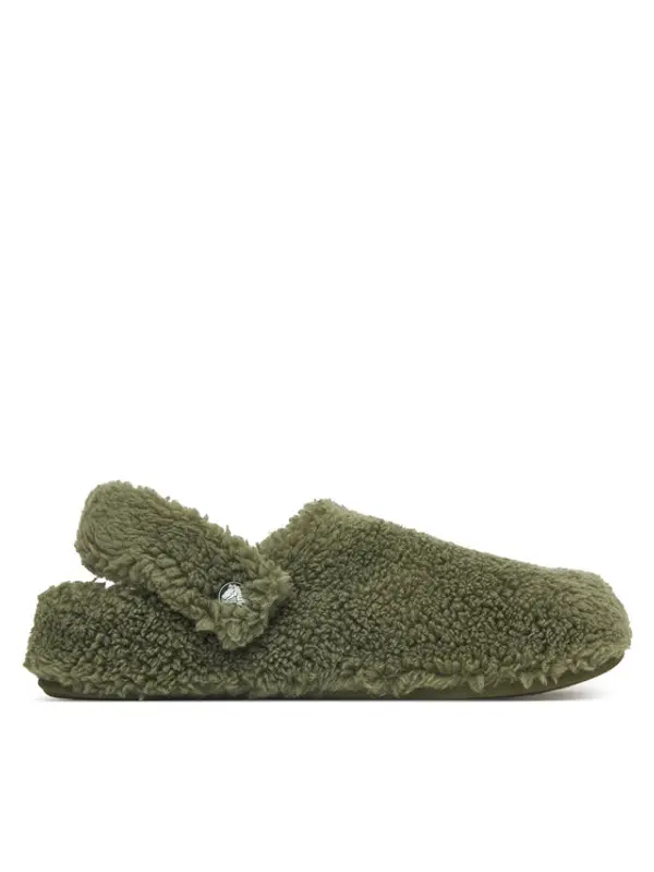 Crocs Crocs Papuče Classic Cozzzy Slipper 209386 Zelena