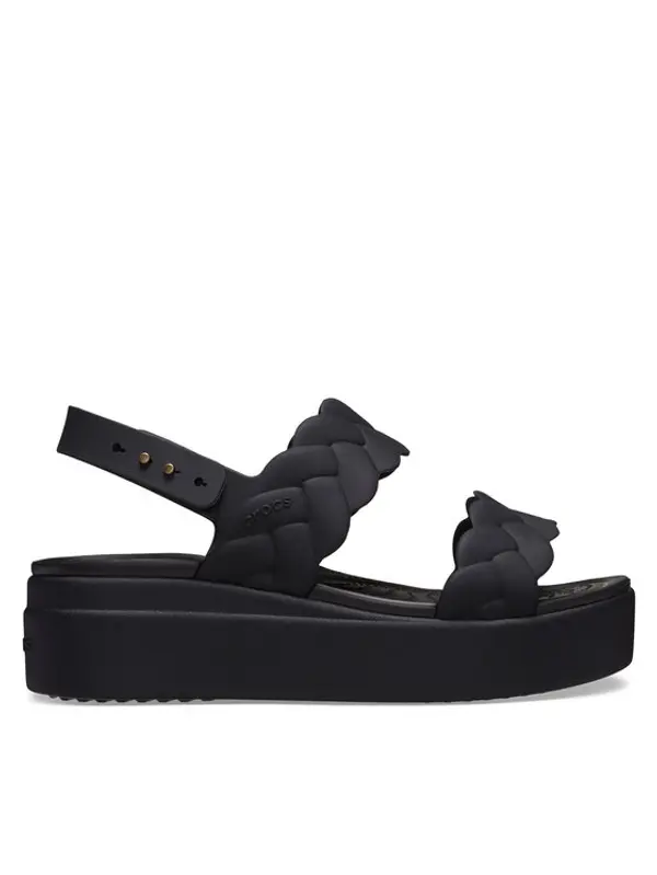 Crocs Crocs Sandale Brooklyn Woven Upper LW 209977 Crna