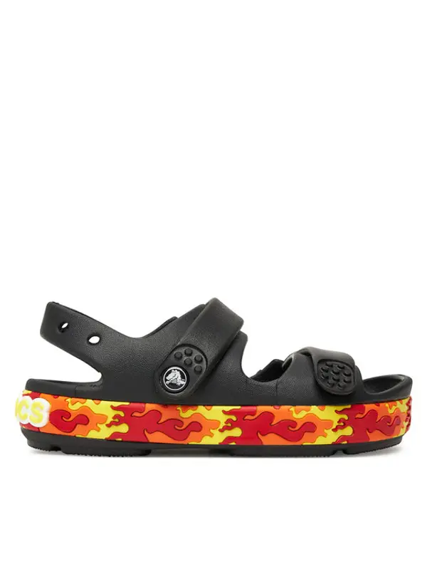 Crocs Crocs Sandale Crocband Cruiser Flames Sandal Kids 211268 Crna