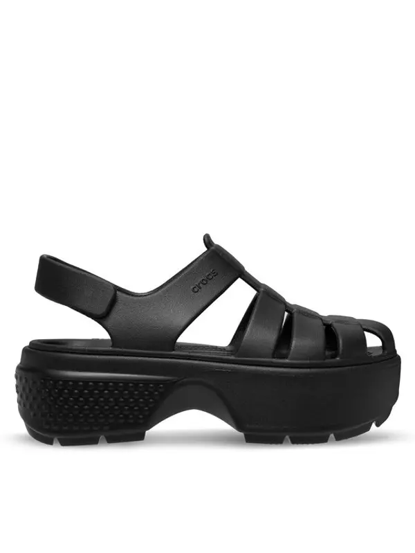 Crocs Crocs Sandale Stomp Fisherman Sandal 209938 Crna
