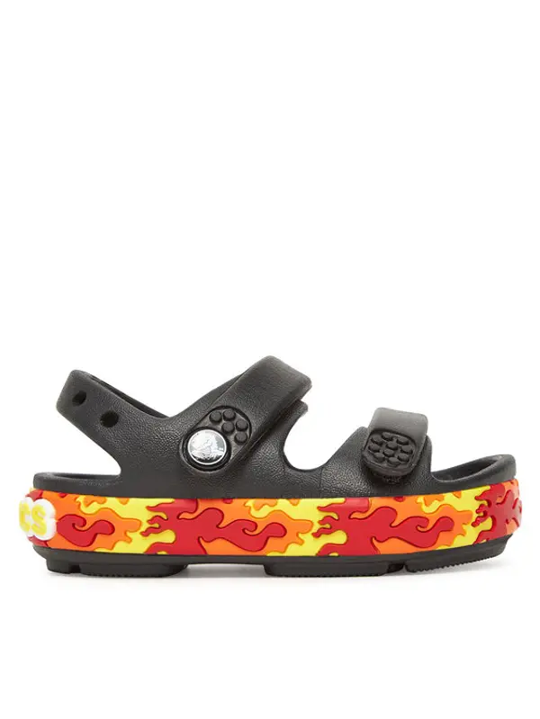 Crocs Crocs Sandale Toddler Crocband™ Cruiser Flames 211269 Crna