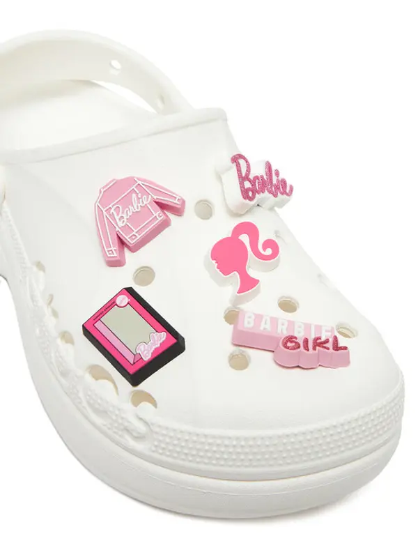 Crocs Crocs Ukras za obuću BARBIE 5 PACK 10012070 5 PACK Ružičasta