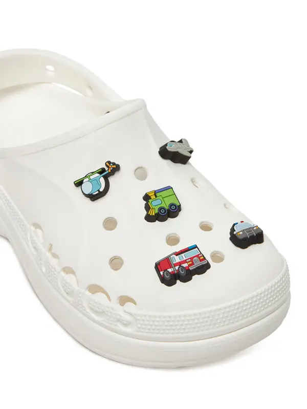 Crocs Crocs Ukras za obuću TINY BEEP BEEP 5 PACK 10015675 Šarena