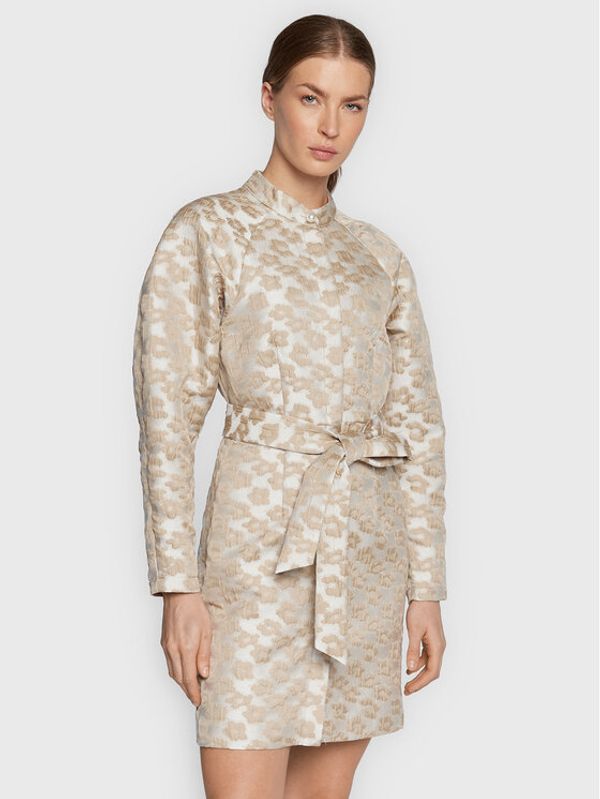 Custommade Custommade Haljina za svaki dan Kassia 999442432 Bež Regular Fit