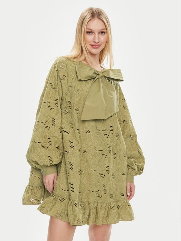 Custommade Custommade Haljina za svaki dan Keera 999370434 Zelena Relaxed Fit