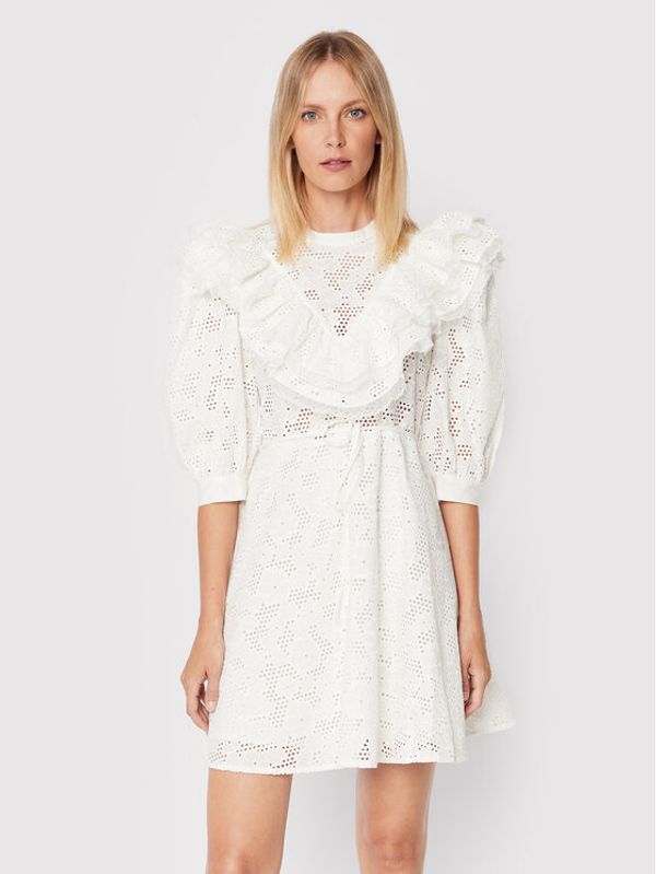 Custommade Custommade Haljina za svaki dan Lysandra 999370418 Bijela Regular Fit