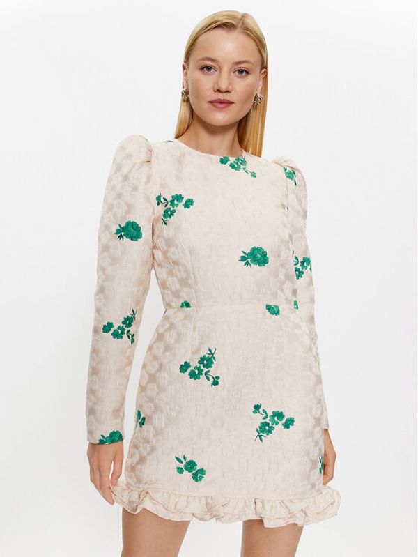 Custommade Custommade Koktel haljina Kiva 999442468 Écru Regular Fit