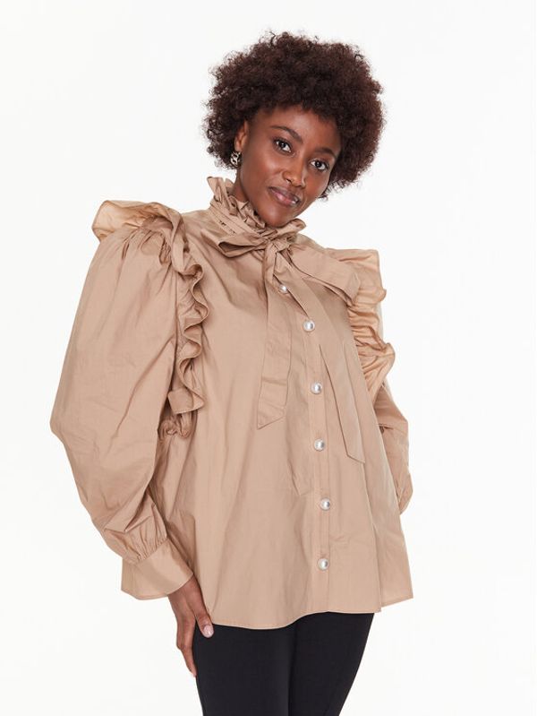 Custommade Custommade Košulja Denja 999369279 Bež Regular Fit