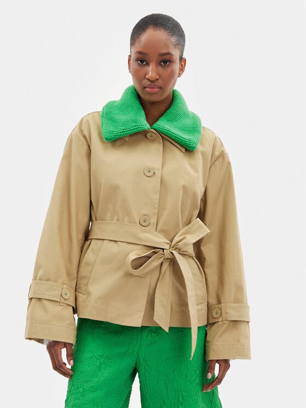 Custommade Custommade Prijelazna jakna Francheska 999512802 Bež Regular Fit